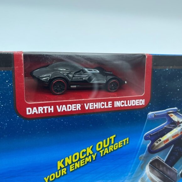 Star Wars Blast and Battle Lightsaber Launcher Darth Vader Car Toy - Picture 5 of 11